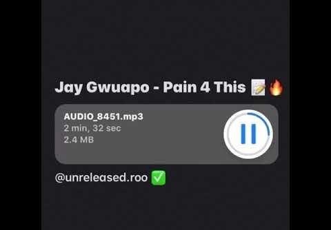 Jay Qwuapo - Pain 4 This