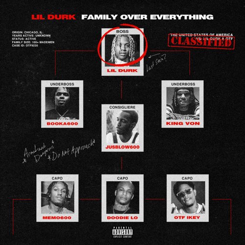 ALBUM: Only The Family & Lil Durk - Family Over Everything