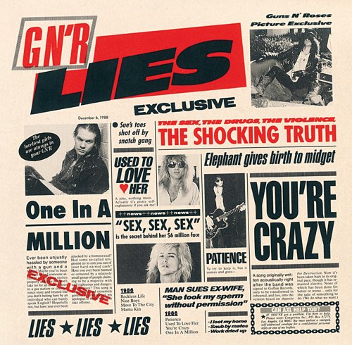 ALBUM: Guns N' Roses - G N' R Lies