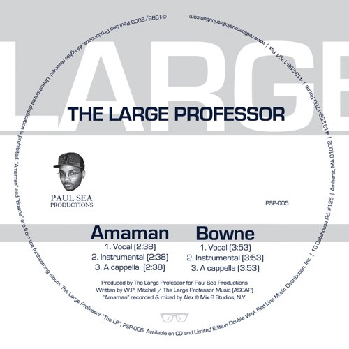 ALBUM: The Large Professor - AMAMAN & BOWNE