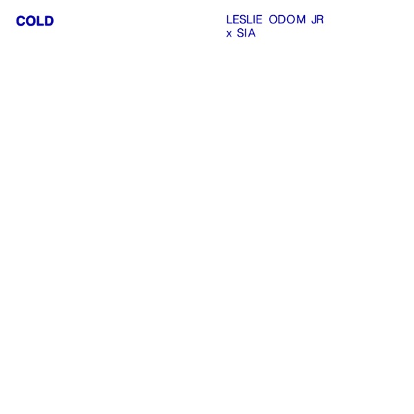 Leslie Odom, Jr. - Cold (feat. Sia)
