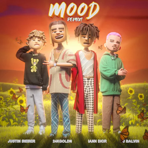 24kGoldn, Justin Bieber, J Balvin & iann dior - Mood (Remix)