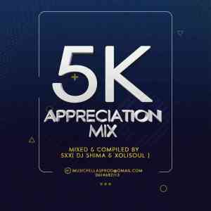 dj shima – 5k appreciation mix ft. xolisoul